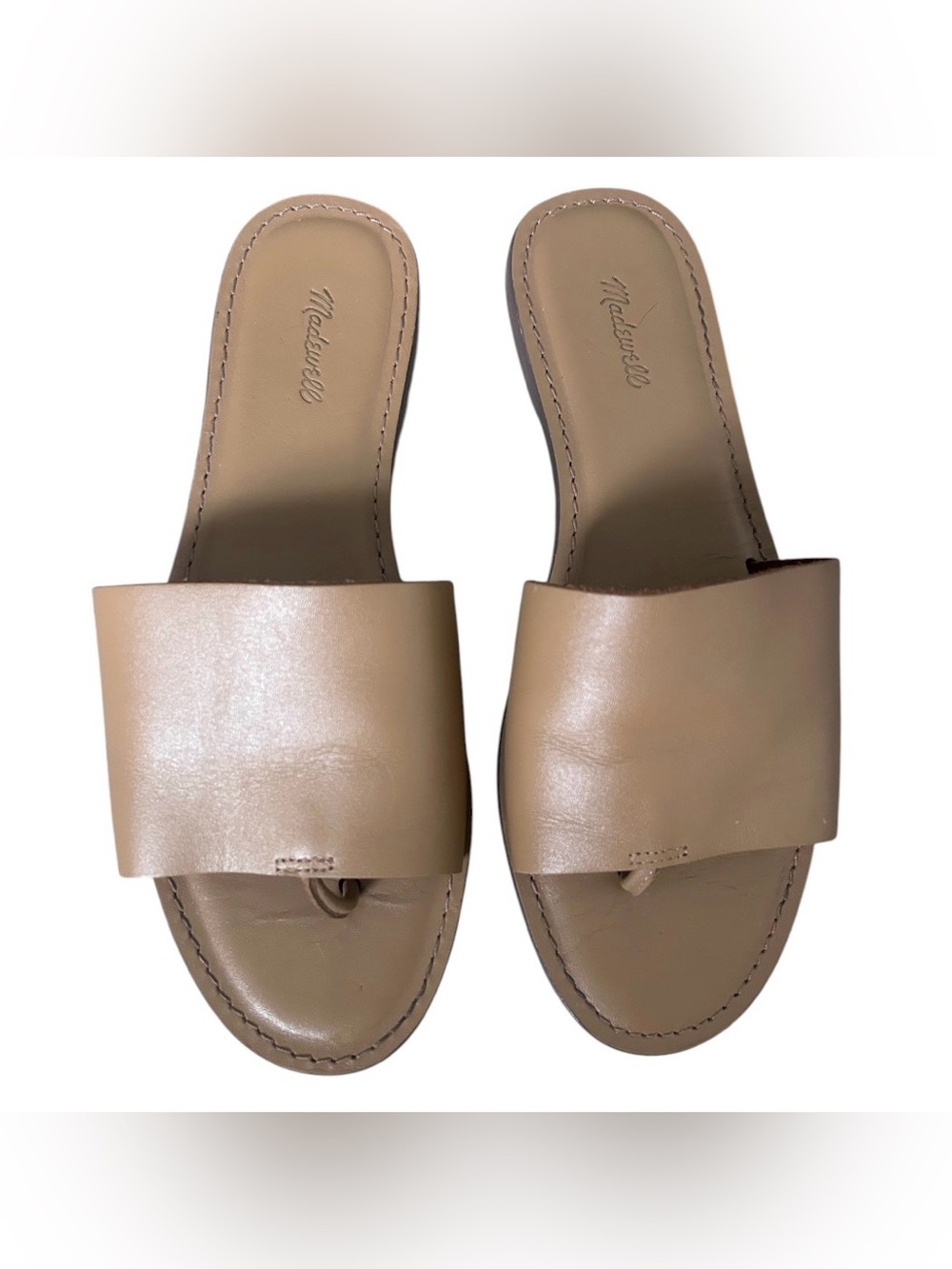 Madewell Boardwalk Post Slide Sandals Women’s Size 7.5